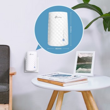 TP-LINK TL-RE190 AC750 750Mps PRİZ TİPİ MENZİL GENİŞLETİCİ