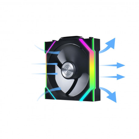 Lian Li UNI FAN SL WIRELESS 1x120mm Siyah Kasa Fanı (G99.12SL1W1B.00)
